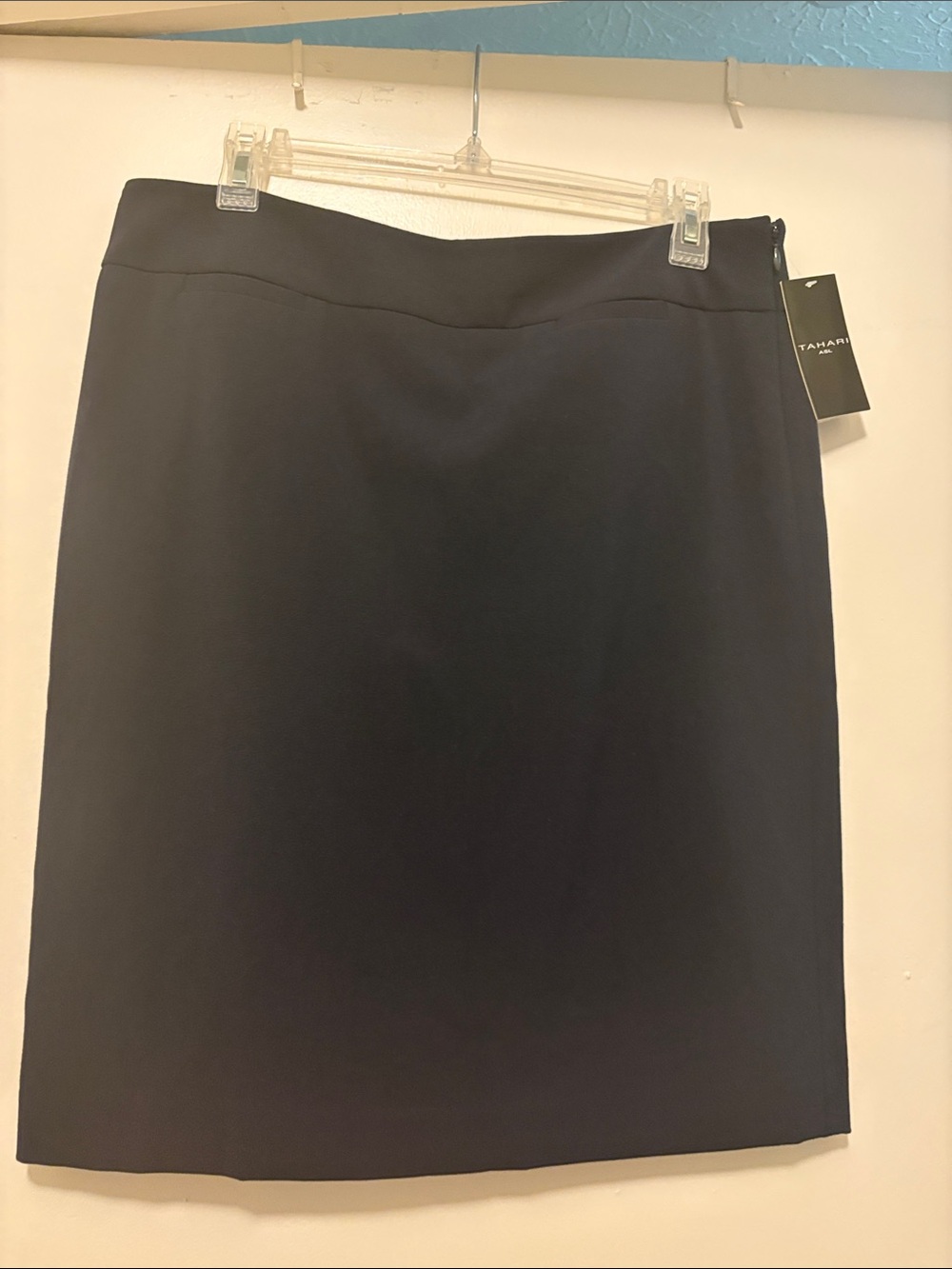 Tahari Black Pencil Skirt - Sleek Office Staple